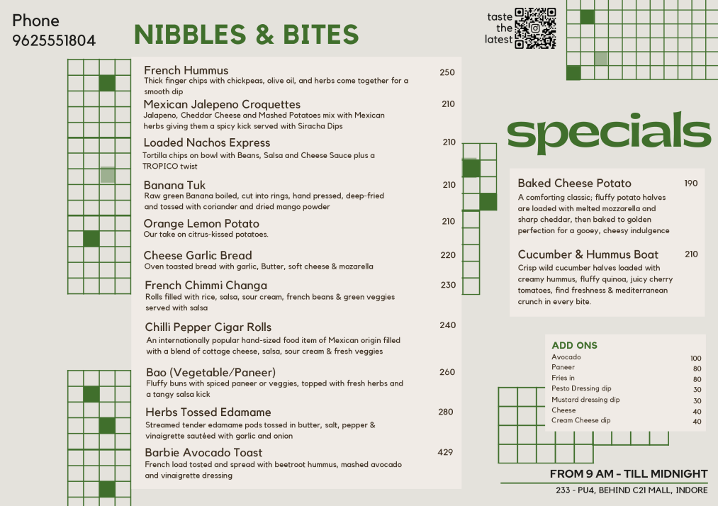 nibbles and bites